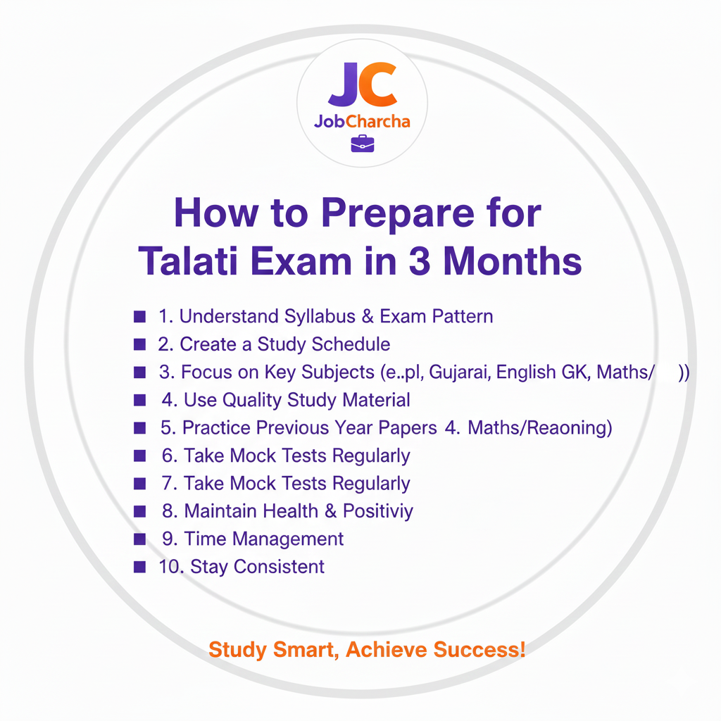How to Prepare for Talati Exam in 3 Months - Complete Strategy 2026
