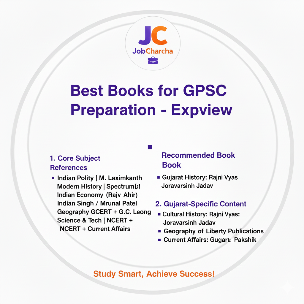 Best Books for GPSC Preparation 2026 - Expert Recommended Study Material